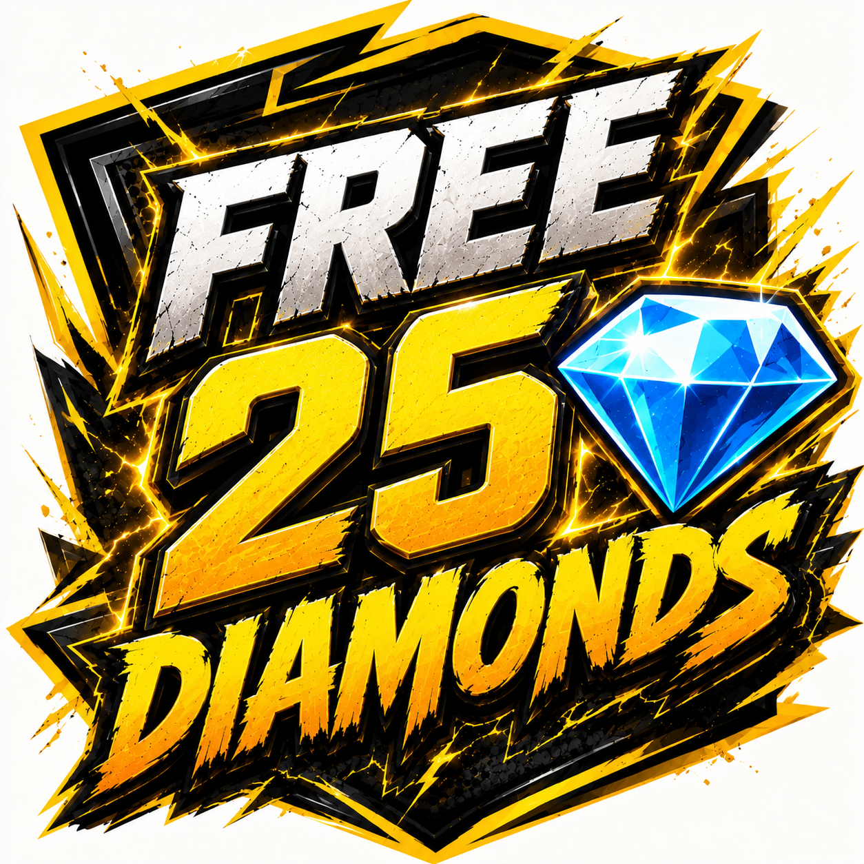𝗙𝗥𝗘𝗘 𝟮𝟱💎 𝗗𝗜𝗔𝗠𝗢𝗡𝗗𝗦